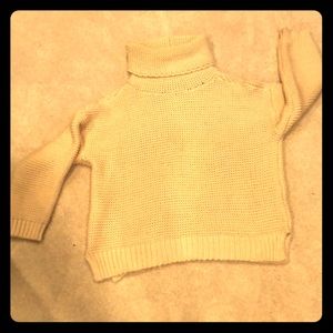 Chunky Cream Cable Knitt Sweater